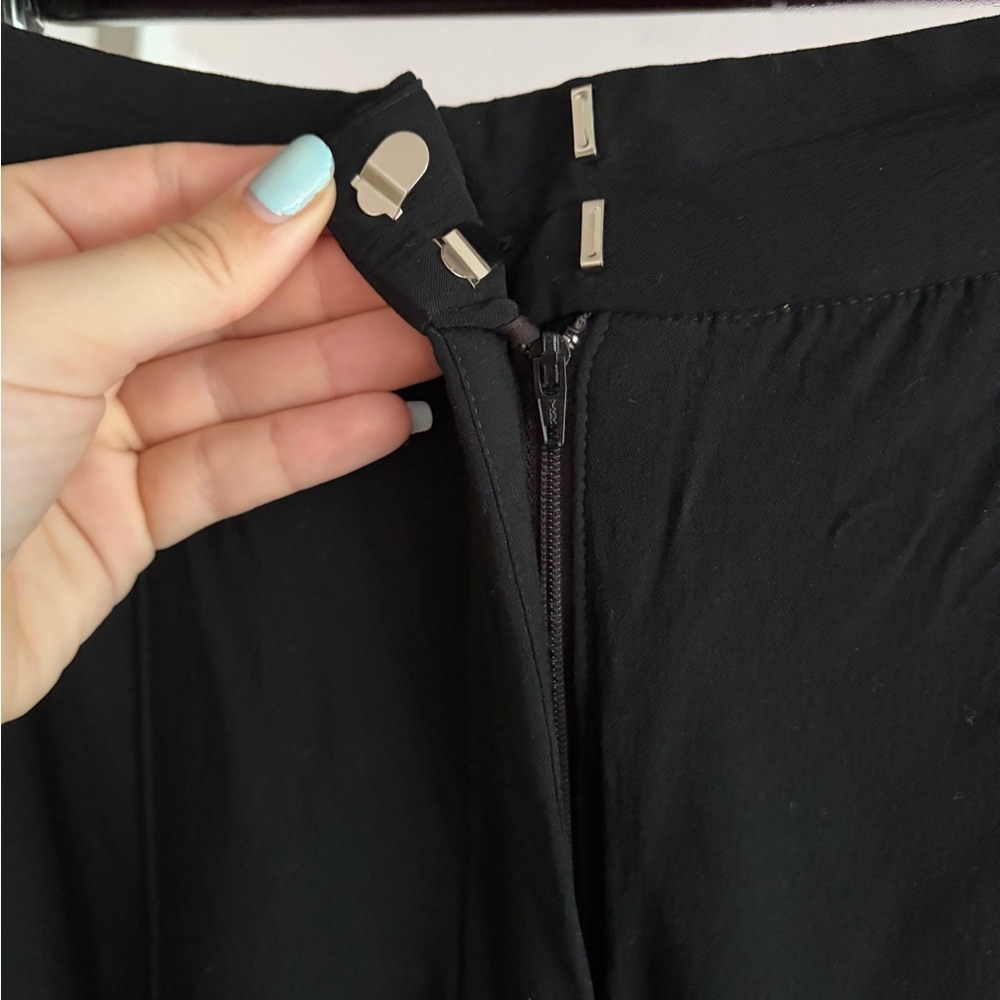 Veronica Beard Russo Side Button Striped Trousers - image 7